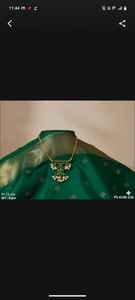 ชุดเครื่องประดับแบบโบราณของอินเดียขนาด21ซม. และ8gm สำหรับงานปาร์ตี้และงานเทศกาลขายส่ง - Product Image 4