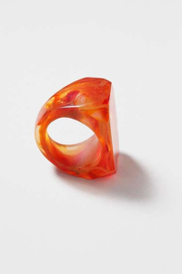 Anillo de Resina Personalizado de la Mejor Calidad, Hecho a Mano, Altamente Pulido, Hermoso, Colorido y Moderno para Mujer - Product Image 4