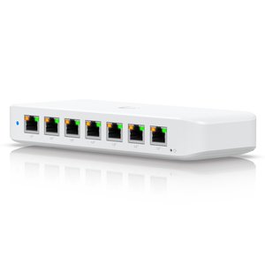Switch Ubiquiti USW-Ultra-60W-EU, 8x RJ45 1000Mb/s PoE+, Entrada PoE++, Fuente de Alimentación de 60W Incluida - Product Image 1