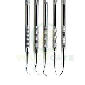 Ensemble de 12 sculpteurs de cire en acier inoxydable, outil de sculpture de cire dentaire à double extrémité, outils de modelage de cire, vente en gros - Product Image 5