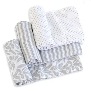 Trending Selling Mousseline Swaddle Dekens Biologisch Katoen Baby