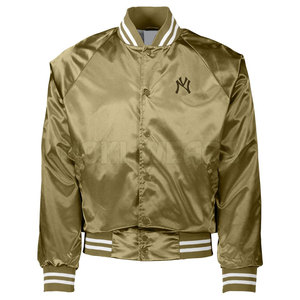 Vente en gros de veste Letterman en satin pour homme Vêtements de ville de haute qualité Veste d'hiver Letterman en satin pour homme - Product Image 1