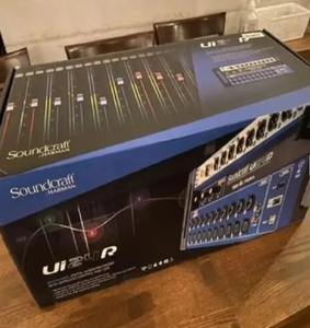 Mixeur numérique parfait 16 canaux Soundcraft Ui24R enregistreur USB multipiste avec égaliseur 5 bandes MIDI USB contrôle sans fil pour haut-parleurs - Product Image 2