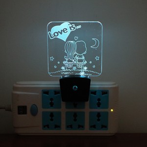 Strano nuovo regalo creativo a Led lampada da tavolo per prodotti elettronici a luce notturna 3d lampada da tavolo in acrilico Usb 3D - Product Image 2