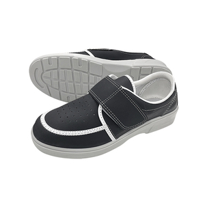 Static Dissipative Shoes Black PU outsole Velcro Cleanroom ESD Control Best Price and Good Condition Made in Korea - Product Image 1