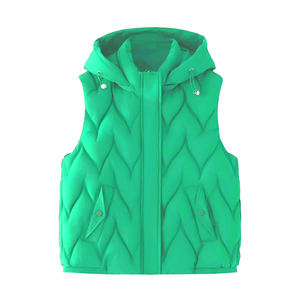 Chaleco acolchado ligero con cremallera para exteriores, reversible, de alta calidad, a prueba de viento, chaleco acolchado, chaqueta, uso exterior, superventas - Product Image 5