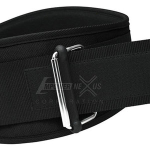 Cinturón de Cintura de levantamiento de pesas de neopreno unisex ligero al por mayor cinturones de levantamiento de pesas ajustables con logotipo personalizado - Product Image 6