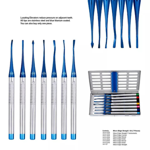 Instrumento Dental Luxating Elevators Dogmatic International DM2987, Certificado CE, Limpiador y Rellenador Manual de Metal Portátil - Product Image 3