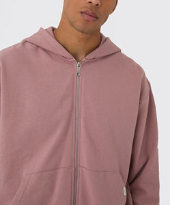 Survêtement ample à logo brodé personnalisé, best-seller, 100% coton, 300GSM, coupe ample, pantalon de jogging streetwear évasé - Product Image 2