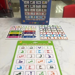 Tarjetas de Aprendizaje del Alfabeto y Números en Árabe e Inglés - Product Image 1