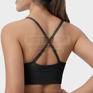 Sujetador deportivo de fitness de la mejor calidad, hecho en Pakistán, nuevo diseño, ropa de gimnasio, Sujetador deportivo para mujer 2025 - Product Image 5