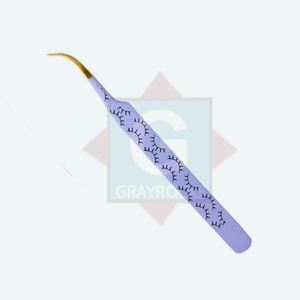 Pinzas de volumen de cejas y pestañas injertadas de acero inoxidable personalizadas de alta calidad Diseño de Punta puntiaguda para un uso óptimo - Product Image 2