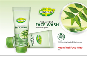 Neem Tulsi 120ml Gel nettoyant pour le visage Type nettoyant doux - Product Image 4