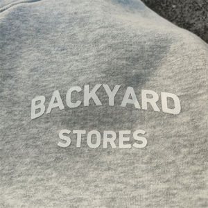 HD2315 pulls à capuche en coton personnalisés, fabricant de sweats à capuche, sweat à capuche en coton épais vierge pour hommes - Product Image 3