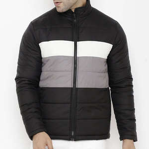 เสื้อแจ็คเก็ตพัฟเฟอร์ทรงบับเบิ้ลสำหรับผู้ชาย ดีไซน์หล่อ ปรับขนาดได้ ผลิตจากโรงงาน ผ้าแคนวาสหนา คอตั้ง บรรจุภัณฑ์ปรับแต่งได้ - Product Image 1
