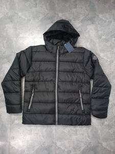 Fabricant de haute qualité court imperméable grande taille écologique coupe-vent à capuche réversible bouffant rempli veste d'hiver pour hommes - Product Image 5