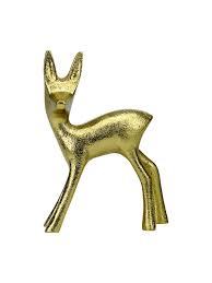 Sculpture en aluminium de cerf au design moderne de haute qualité, personnalisable avec un gaufrage pour la décoration de la maison, ornement de Noël - Product Image 4