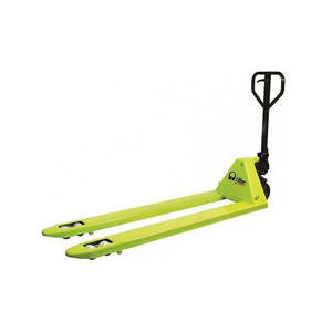 Chariot à palettes manuel en acier Pramac GS EVO 25 avec fourches spéciales incluses - Product Image 1