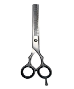 Tondeuse à cheveux professionnelle de qualité supérieure de 6.5 pouces ciseaux amincissants coupe précise extrêmement pointue Logo en acier - Product Image 5