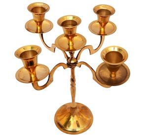 Bougeoir Menorah de Noël fait à la main en métal d'excellente qualité, forme personnalisée, bougeoir de luxe Offre Spéciale - Product Image 6