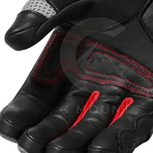 ถุงมือแข่งรถมอเตอร์ไซด์หนังนิ่ม, ถุงมือแข่งรถมอเตอร์ไซด์แบบเต็มนิ้วระบายอากาศได้ดี - Product Image 6