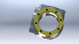 Bloque de Válvulas/Carcasa de Válvulas de Aleación de Aluminio Fundido Hidráulico o Neumático Yogi Engineering, Modelo 02 - Product Image 2