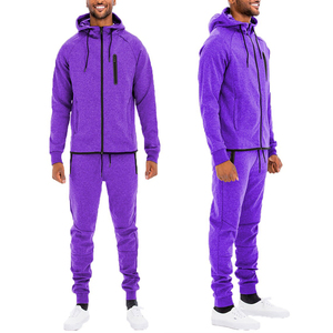 Conjuntos Deportivos Personalizados de Invierno para Hombre, Tela de Felpa de Algodón/Poliéster, Colores y Logotipo Personalizados, Ropa de Entrenamiento para Equipos Deportivos - Product Image 2