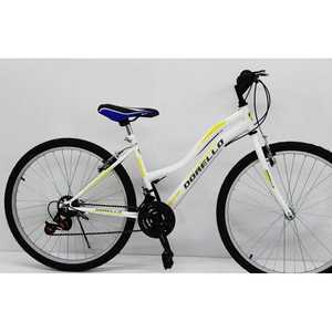 Bicicleta Urbana Dorello 2640 Modelo 26 de Una Velocidad con Horquilla de Acero, Adhesivo Blanco y Amarillo, Oferta del Día - Product Image 2