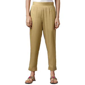 กางเกงลำลองขาตรงเข้ารูปปกติผ้าสแปนเด็กซ์โพลีเอสเตอร์ระบายอากาศได้เอวยางยืดป้องกันการเกิดริ้วรอย - Product Image 5