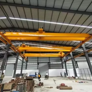 Grúa Puente Eléctrica de Alta Resistencia de 10 Toneladas, Equipo Industrial de Gran Capacidad para Fábrica, Almacén, Materiales a Granel - Product Image 1