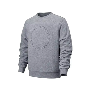 Sweat-shirt à capuche personnalisé en usine, 100% coton, doublure polaire épaisse, manches classiques, gaufrage 3D, écologique, Hiver 2026 - Product Image 2