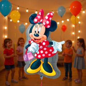 Globo de Aluminio de Minnie Mouse 48X81Cm Decoración para Fiestas Paquete de 2 Piezas - Product Image 3