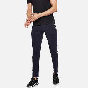 กางเกงกีฬาเอวสูงของผู้ชายกางเกงออกกำลังกายผ้าแคนวาสแบบตรงกางเกงแนวสตรีทแบบลำลองโลโก้ออกแบบได้ตามต้องการ - Product Image 4