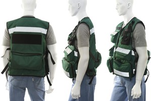 Gilet haute visibilité pour hommes entièrement personnalisé Style parfait Respirant Taux raisonnable Conceptions uniques Gilet haute visibilité pour hommes avec un poids léger - Product Image 2