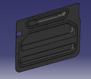 Kits d'intérieur en plastique ABS pour Mercedes Transporter T806, ensemble complet de garnitures thermoformées, panneau de poche pour porte coulissante, 100% thermoformé, best-seller - Product Image 5