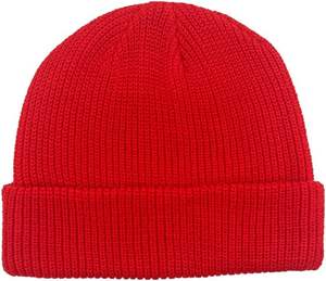 Fabricants de bonnets imprimés en tricot avec logo personnalisé Chapeau d'hiver à revers avec broderie imprimée partout - Product Image 3