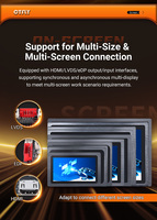 Carte mère ARM tout-en-un RK3566 8 Go de RAM EMMC 4K LVDS pour distributeur automatique, terminal libre-service, écran tactile, carte mère OEM