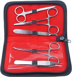 ชุดเครื่องมือผ่าตัดพร้อมกระเป๋าหนัง ชุดเครื่องมือแพทย์ผ่าตัดระดับมืออาชีพสำหรับโรงพยาบาล - Product Image 3