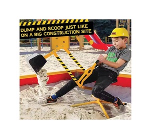 Bac à sable en métal de qualité supérieure, pelleteuse, design industriel, magasin de plage, jouets pour enfants, vente en gros, personnalisé en usine - Product Image 1