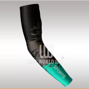 Mangas de brazo UV sublimadas con logotipo personalizado para chicas jóvenes, uso durante todo el día, Mangas de ciclismo, protección solar, Mangas de brazo juveniles frescas para exteriores - Product Image 3