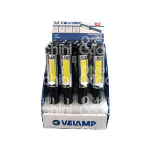 Lampes de poche VELAMP Modèle 318959 3 piles AA non incluses 12 pièces en présentoir - Product Image 1