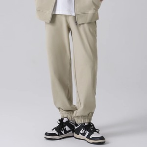 Pantalon de jogging 100% coton pour hommes, pantalon de survêtement imprimé brodé, anti-rides, surdimensionné, style jogging français - Product Image 2