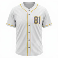 Maillot de baseball pour hommes, tissu élégant et durable, idéal pour les activités sportives et l'entraînement quotidien.