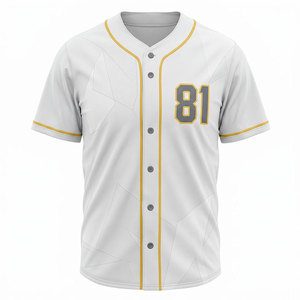 Camiseta de Béisbol para Hombre, Tejido Elegante y Duradero, Ideal para Actividades Deportivas y Práctica Diaria - Product Image 1