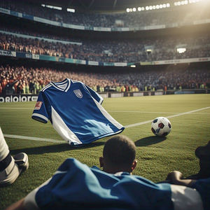 Haut de maillot de football à col en V, vêtements personnalisés pour jeunes, maillot de football à séchage rapide, haut unisexe - Product Image 4