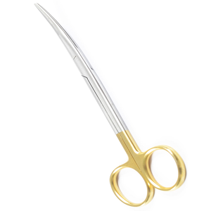 Tijeras nasales Heymann, tijeras quirúrgicas Ent, instrumento de acero inoxidable curvo Manual, rinoplastia y médico Nasal - Product Image 2