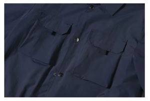 Chaqueta cortavientos impermeable de costura duradera personalizable transpirable de alta calidad OEM chaqueta acolchada de lluvia para exteriores de tela - Product Image 5