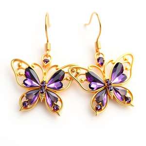 Pendientes colgantes de plata de ley 925, joyería fina para mujer, diseño colgante elegante, Regalo para mamá - Product Image 5