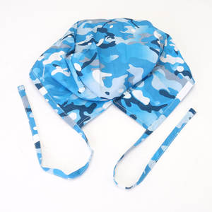 หมวกทางการแพทย์สไตล์ปากีสถานทำจากผ้าสครับทางการแพทย์ออกแบบเองได้ตามต้องการ - Product Image 1