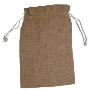 Sac à cordon personnalisé en coton biologique 100% recyclable avec impression sérigraphique, sac de shopping écologique pour cadeaux et artisanat - Product Image 2